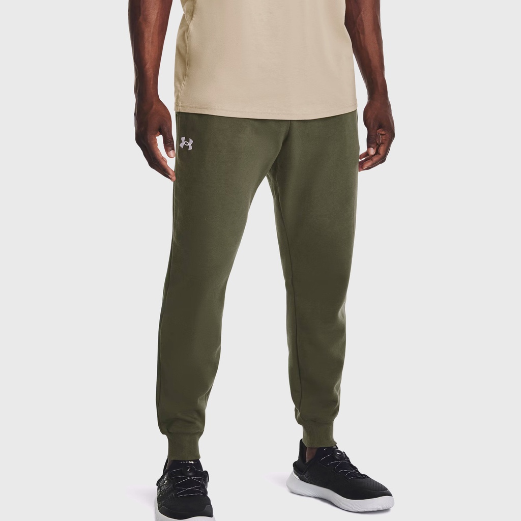 Under Armour Pantalones Rival Fleece Joggers Green