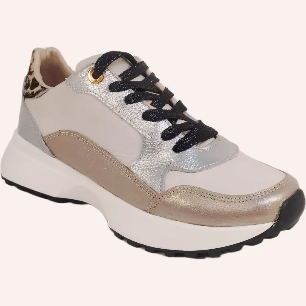 Exs Zapatillas Mujeres Cuero Albb203