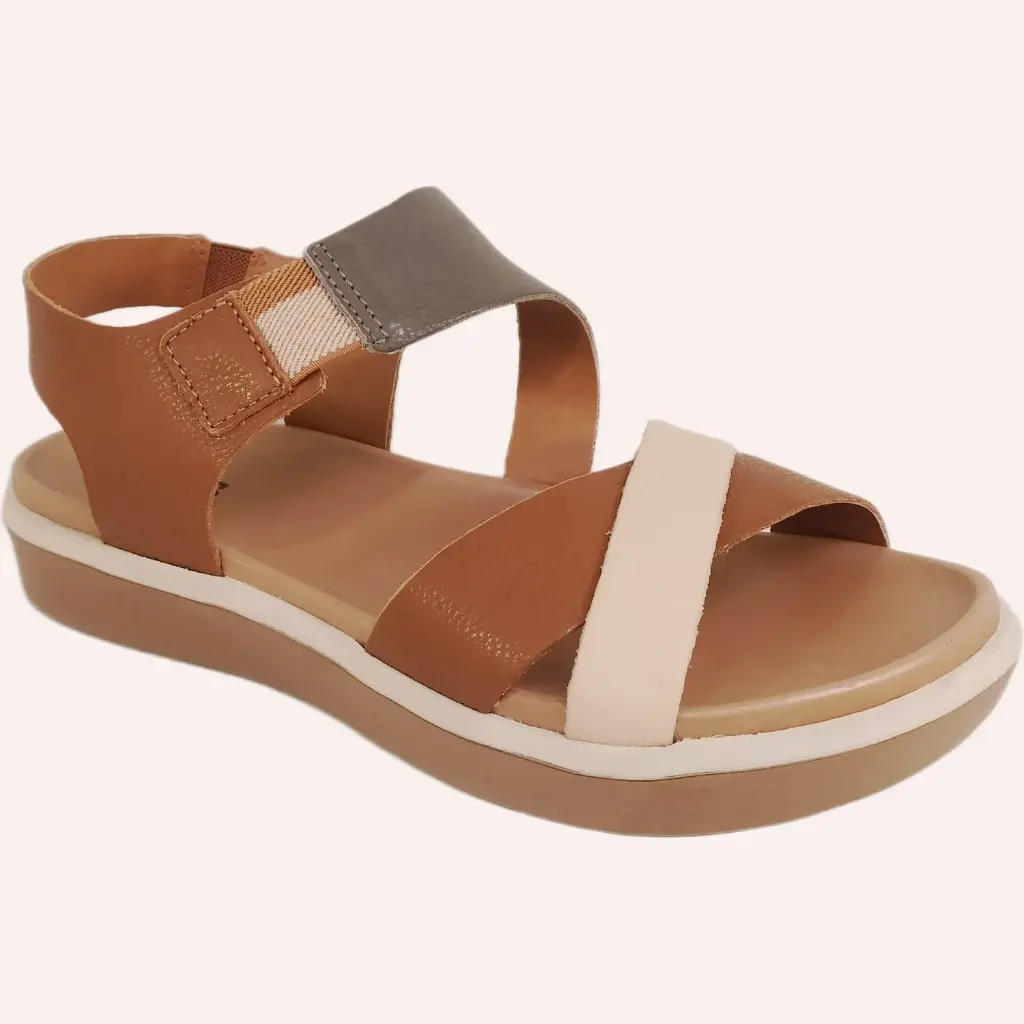 Exs Sandalias Mujeres Cuero 26105