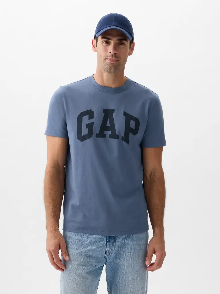 Gap Poleras Everyday Soft Basic Brainbridge Blue