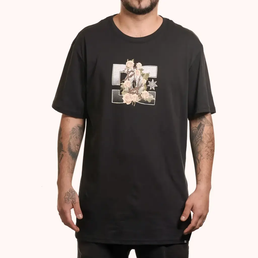 DC Shoes Poleras Rose and Thorn Star Kvj