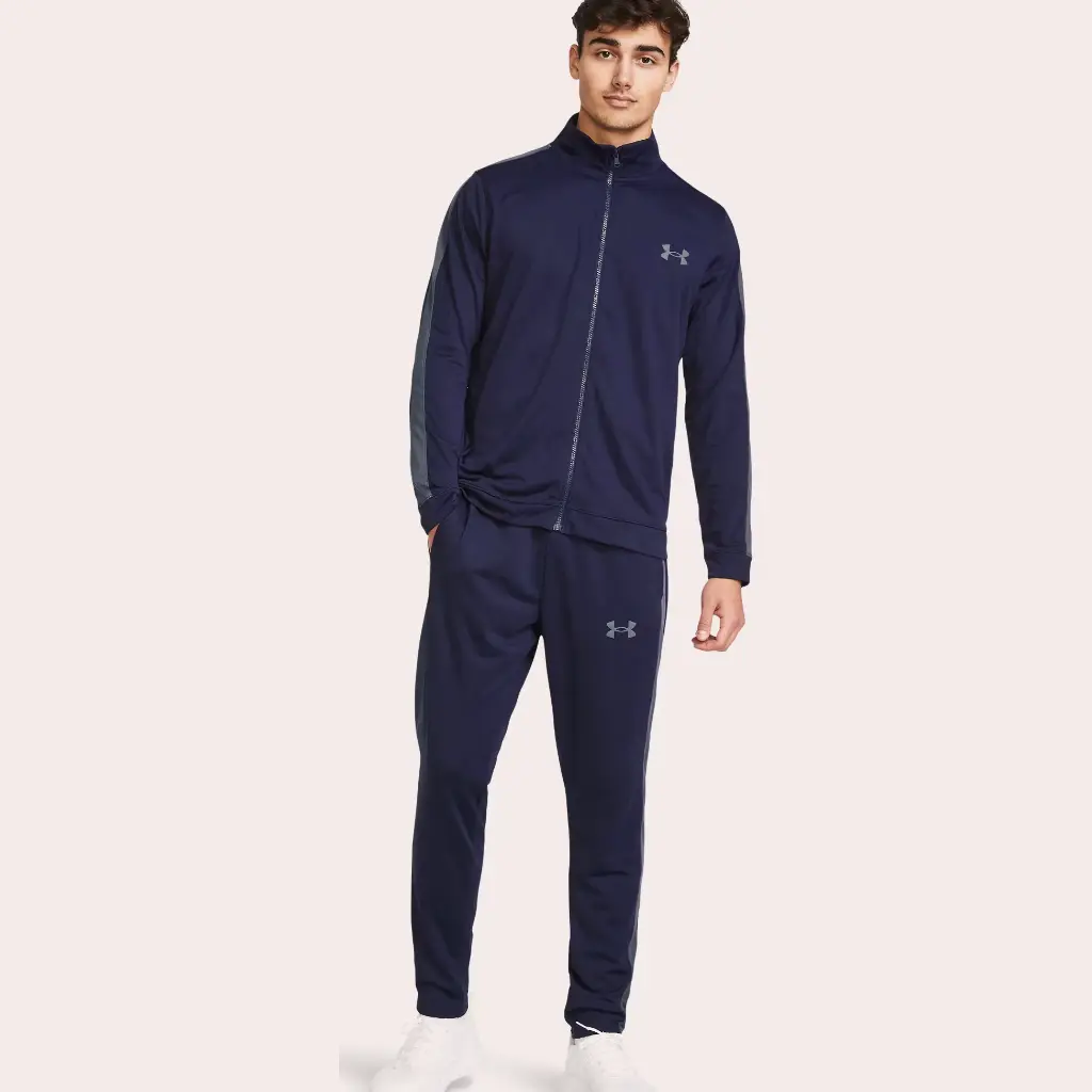 Under Armour Buzos Rival Knit Track Suit Blue