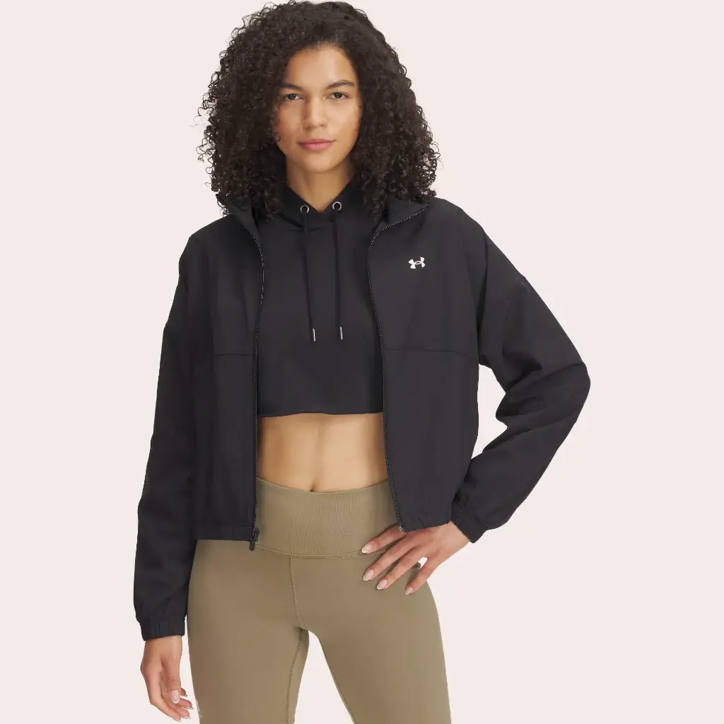 Under Armour Chaquetas Rival Woven Jacket Black