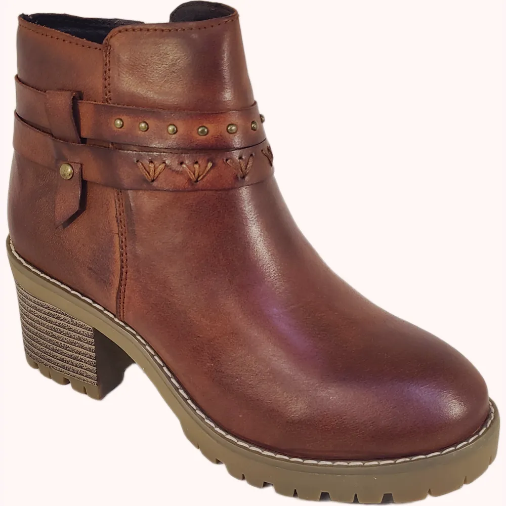 Agua de Coco Botines Mujeres Cuero Lbt1