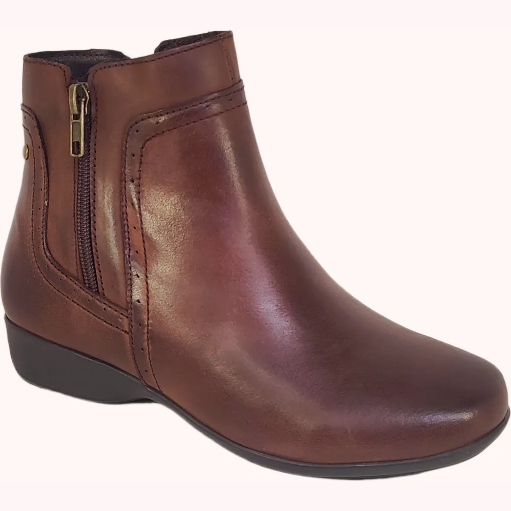 Agua de Coco Botines Mujeres Cuero Lbt7