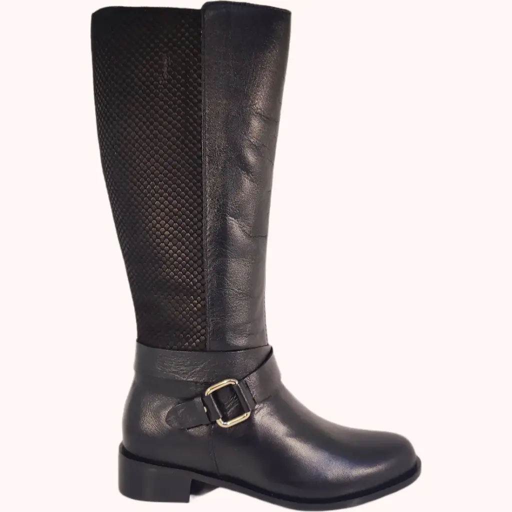 Exs Botas Mujeres Cuero Lis5403
