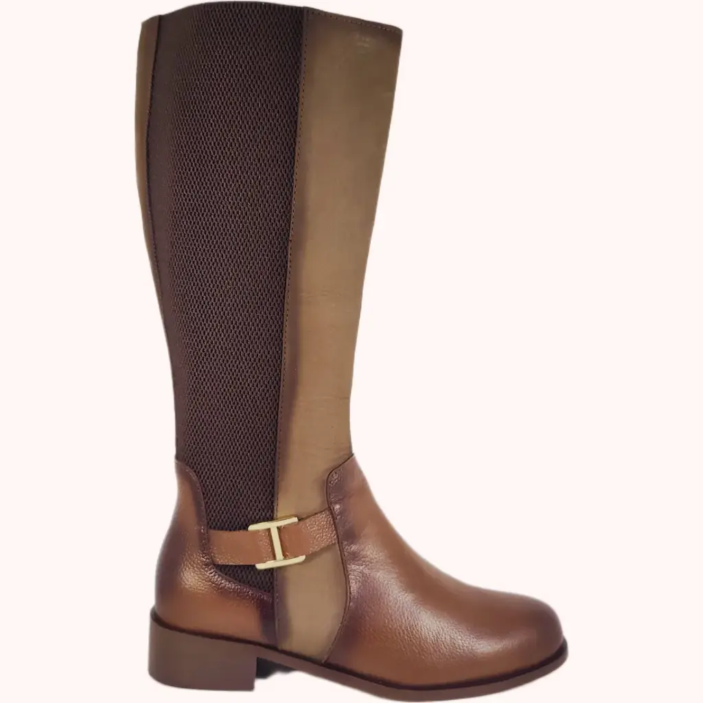 Exs Botas Mujeres Cuero Lis5402