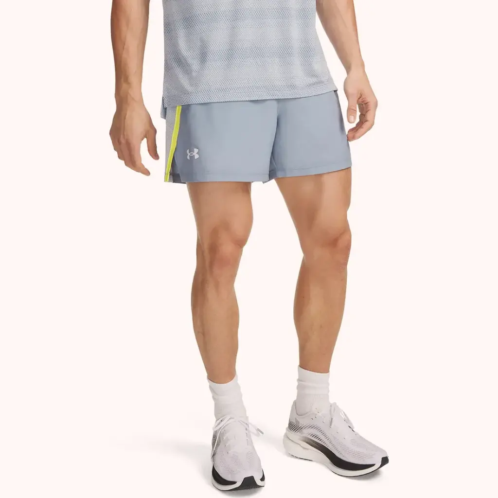Under Armour Shorts Hombres Launch 5 Grey