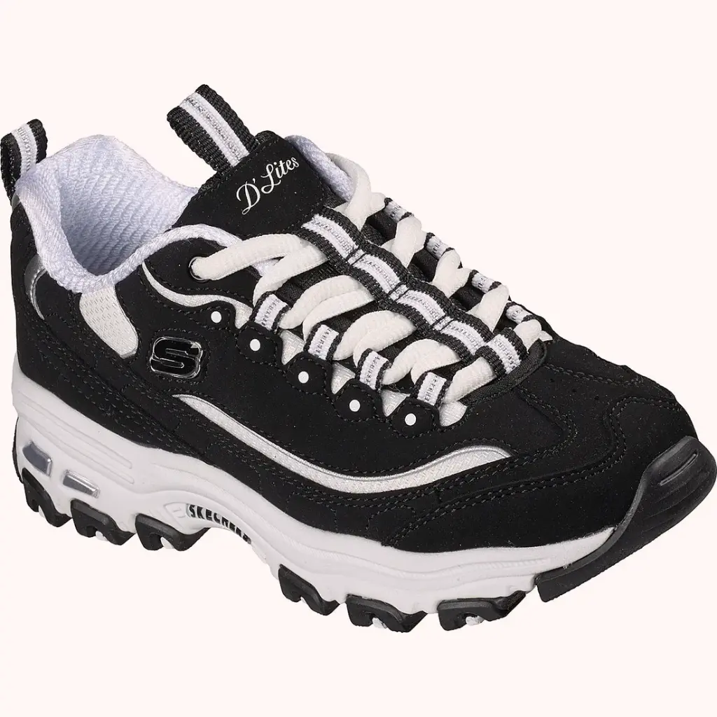 Skechers Zapatillas Niños D'Lites Biggest Fan BKW