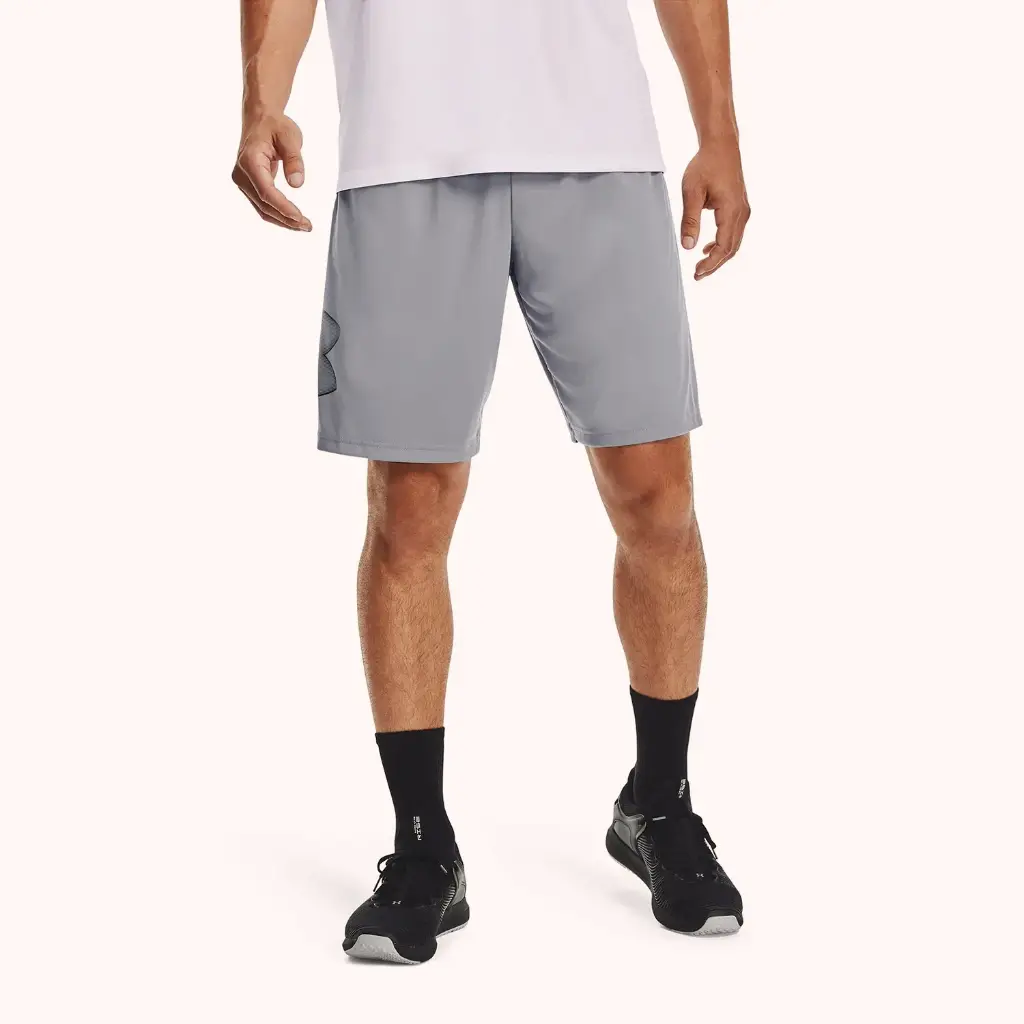 Under Armour Shorts Hombres Tech Graphic Gris