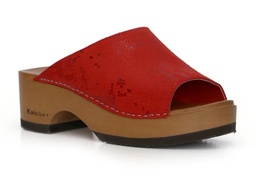 Kebba Sandalias Mujeres Cloc Nicanor Df043 Rojo