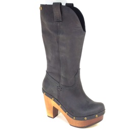 Kebba Botas Mujeres Milan Martin West Negro