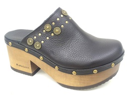 Kebba Zapatos Mujeres Bua Belice Floater Negro