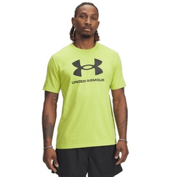 Under Armour Poleras Sportstyle Logo Update Ss Green
