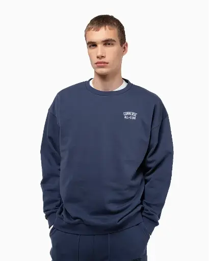 Converse Polerones Crew All Star Azul