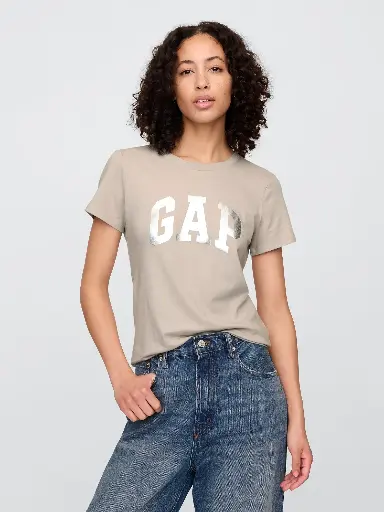 Gap Poleras Ss Logo Classic Tee Frosty Morning