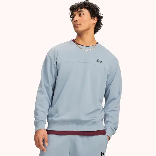 Under Armour Polerones Hombres Rival Lightweight Blue