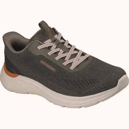 Skechers Zapatillas Hombres Ellis Olive